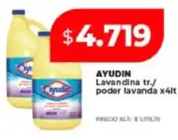 Supermayorista Vital Ayudin lavandina tr./poder lavanda oferta