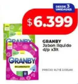 Supermayorista Vital Granby jabon liquido oferta