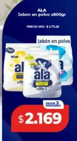 Supermayorista Vital Ala jabon en polvo oferta
