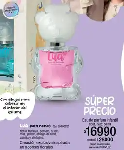 Millanel Cosmética Lua eau de parfum para ninas oferta