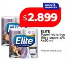 Supermayorista Vital Elite papel higienico ultra suave d/h oferta
