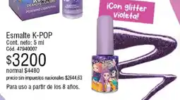 Millanel Cosmética K-pop esmalte oferta