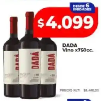 Supermayorista Vital Dada vino oferta
