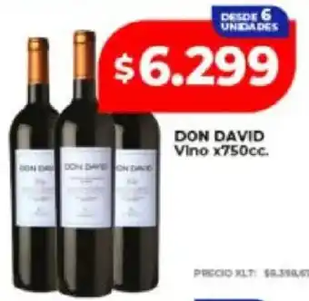 Supermayorista Vital Don david vino oferta