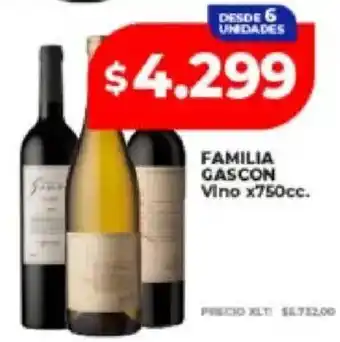 Supermayorista Vital Familia gascon vino oferta