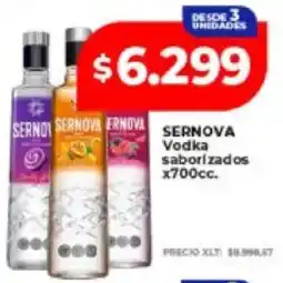 Supermayorista Vital Sernova vodka saborizados oferta