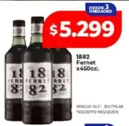 Supermayorista Vital 1882 fernet oferta