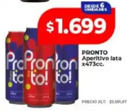 Supermayorista Vital Pronto aperitivo lata oferta