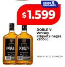 Supermayorista Vital Doble v whisky etiqueta negra oferta