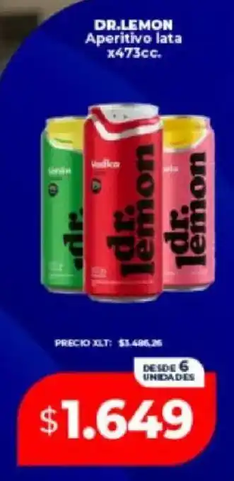 Supermayorista Vital Dr. lemon aperitivo lata oferta