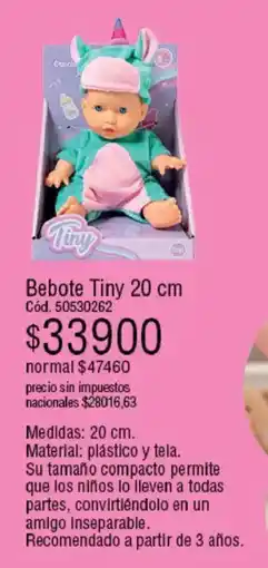 Millanel Cosmética Tiny bebote 20 cm oferta