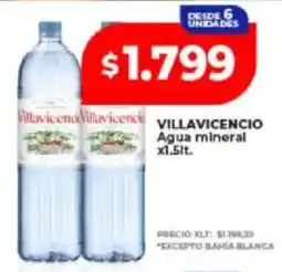 Supermayorista Vital Villavicencio agua mineral oferta