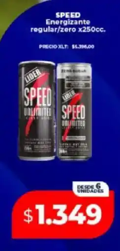 Supermayorista Vital Lider speed energizante regular/zero oferta