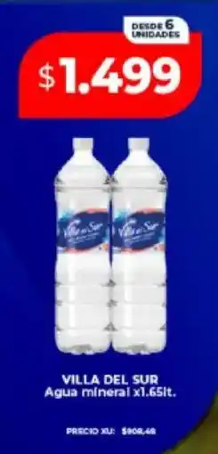 Supermayorista Vital Villa del sur agua mineral oferta