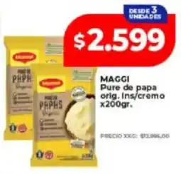 Supermayorista Vital Maggi pure de papa orig. ins/cremo oferta