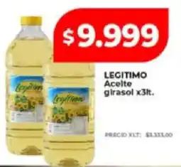 Supermayorista Vital Legitimo aceite girasol oferta
