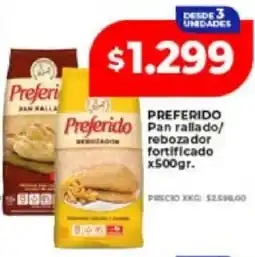 Supermayorista Vital Preferido pan rallado/rebozador fortificado oferta
