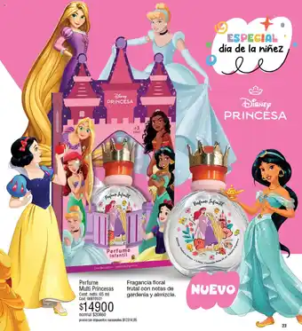 Disney princesa perfume multi princesas