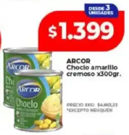 Supermayorista Vital Arcor choclo amarillo cremoso oferta