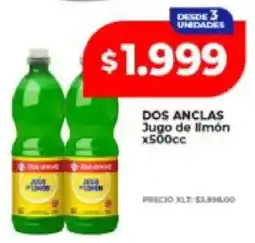 Supermayorista Vital Dos anclas jugo de limón oferta