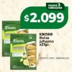 Supermayorista Vital Knorr bolsa p/horno oferta