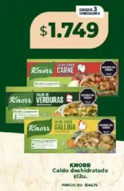 Supermayorista Vital Knorr caldo deshidratado oferta