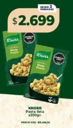 Supermayorista Vital Knorr pasta lista oferta