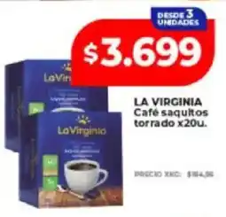 Supermayorista Vital La virginia café saquitos oferta