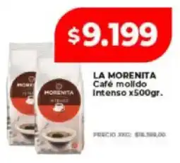 Supermayorista Vital La morenita café molido intenso oferta