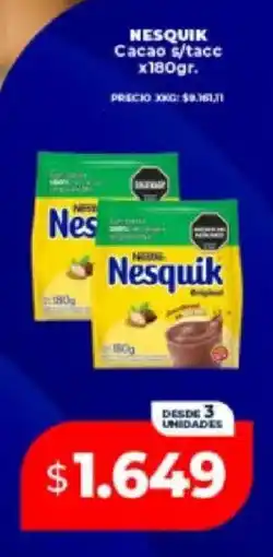 Supermayorista Vital Nesquik cacao s/tace oferta
