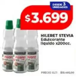 Supermayorista Vital Hileret stevia edulcorante liquido oferta