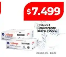 Supermayorista Vital Hileret edulcorante sobre oferta