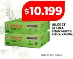 Supermayorista Vital Hileret stevia edulcorante sobre oferta