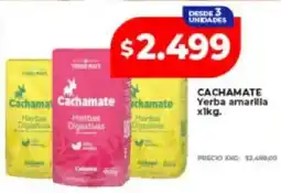 Supermayorista Vital Cachamate yerba amarilla oferta