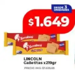 Supermayorista Vital Lincoln galletitas oferta