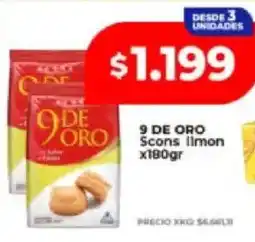 Supermayorista Vital 9 de oro scons limon oferta