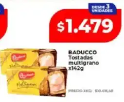 Supermayorista Vital Baducco tostadas multigrano oferta