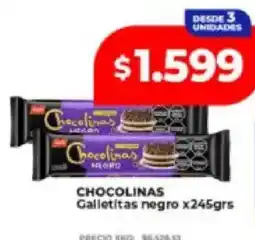 Supermayorista Vital Chocolinas galletitas negro oferta