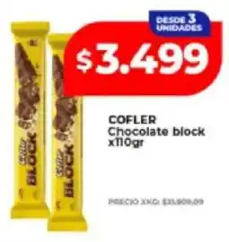 Supermayorista Vital Cofler chocolate block oferta
