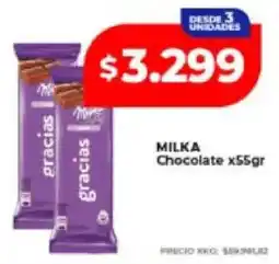 Supermayorista Vital Milka chocolate oferta