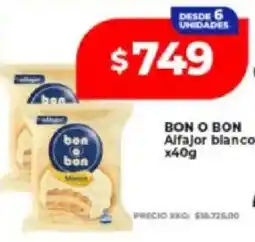 Supermayorista Vital Bon o bon alfajor blanco oferta