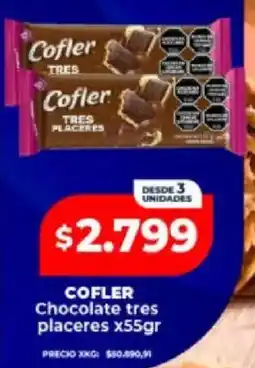 Supermayorista Vital Cofler chocolate tres placeres oferta