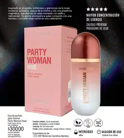 Millanel Cosmética millanel party woman rosé oferta