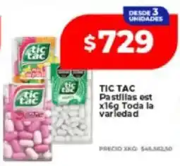 Supermayorista Vital Tic tac pastillas est oferta