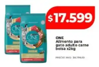 Supermayorista Vital One alimento para gato adulto carne oferta
