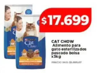 Supermayorista Vital Cat chow alimento para gato esterilizados pescado oferta