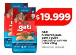 Supermayorista Vital Gati alimento para gato adulto pescado y salmon oferta
