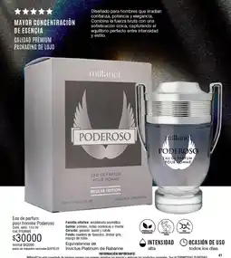 Millanel Cosmética Millanel eau de parfum pour homme poderoso oferta