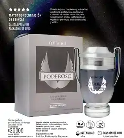 Millanel Cosmética millanel eau de parfum pour homme poderoso oferta