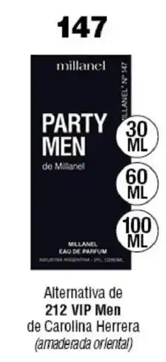 Millanel Cosmética millanel party men oferta